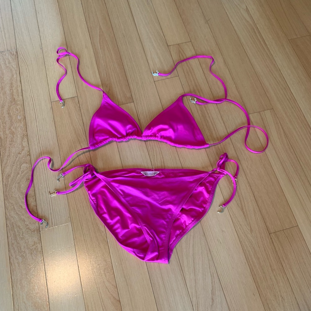 Juicy Couture pink bikini
